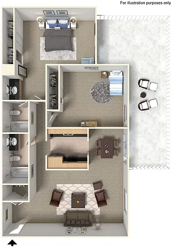 Floor plan B1