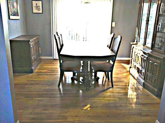 Dining Room with Slider to Deck