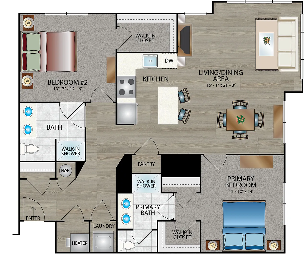 Floor plan Elton