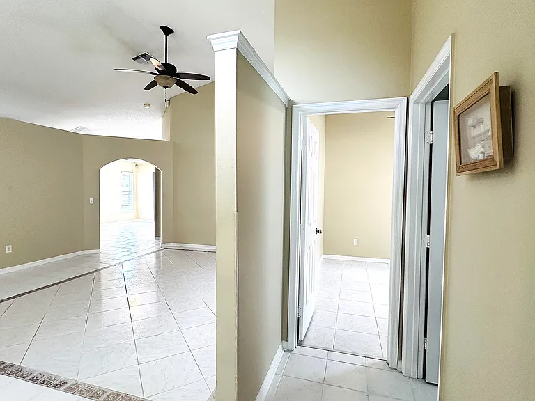 Living room & Bedroom view