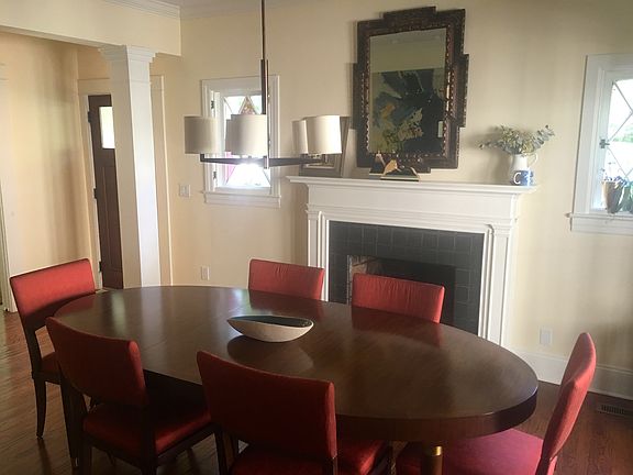 Dining Room with Fireplace