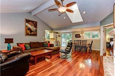 Open family room