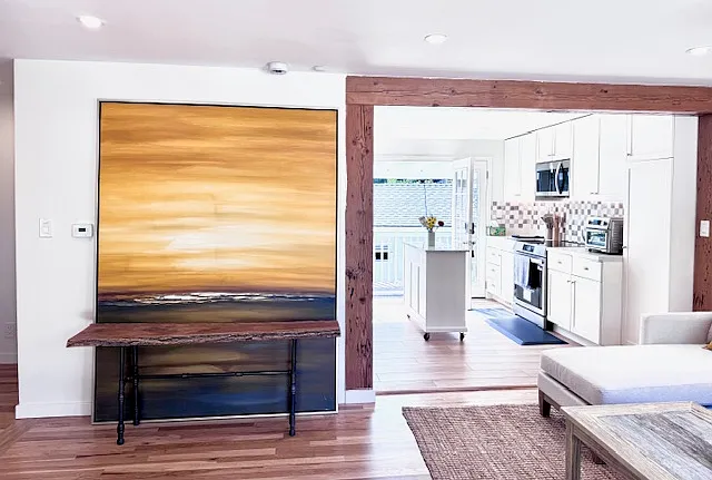 Artistic entryway.