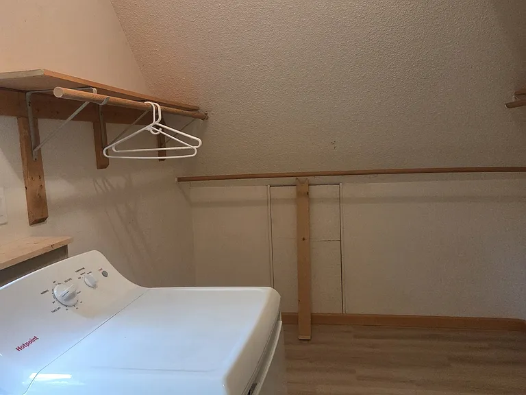 Walk-in closet.