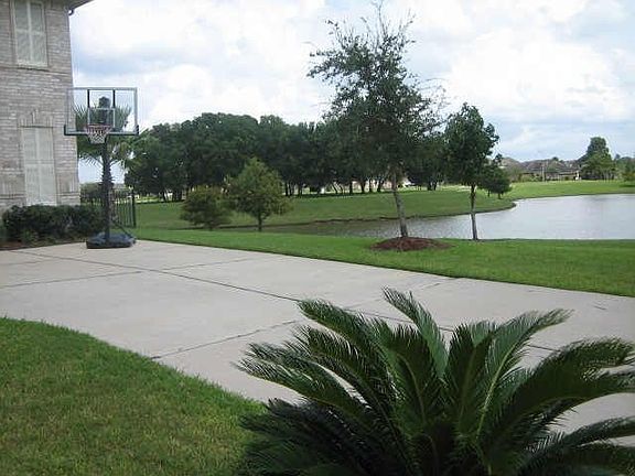 Lake on Right of Driveway