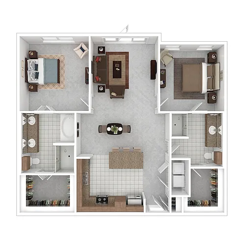 Floor plan B2 Dorian