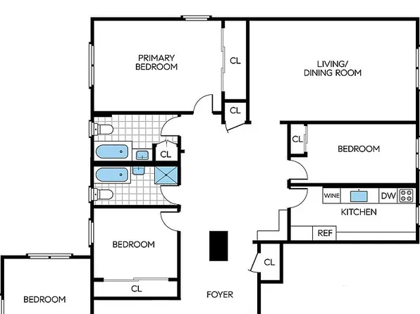 235 Lincoln Pl #2DE, Brooklyn, NY 11217