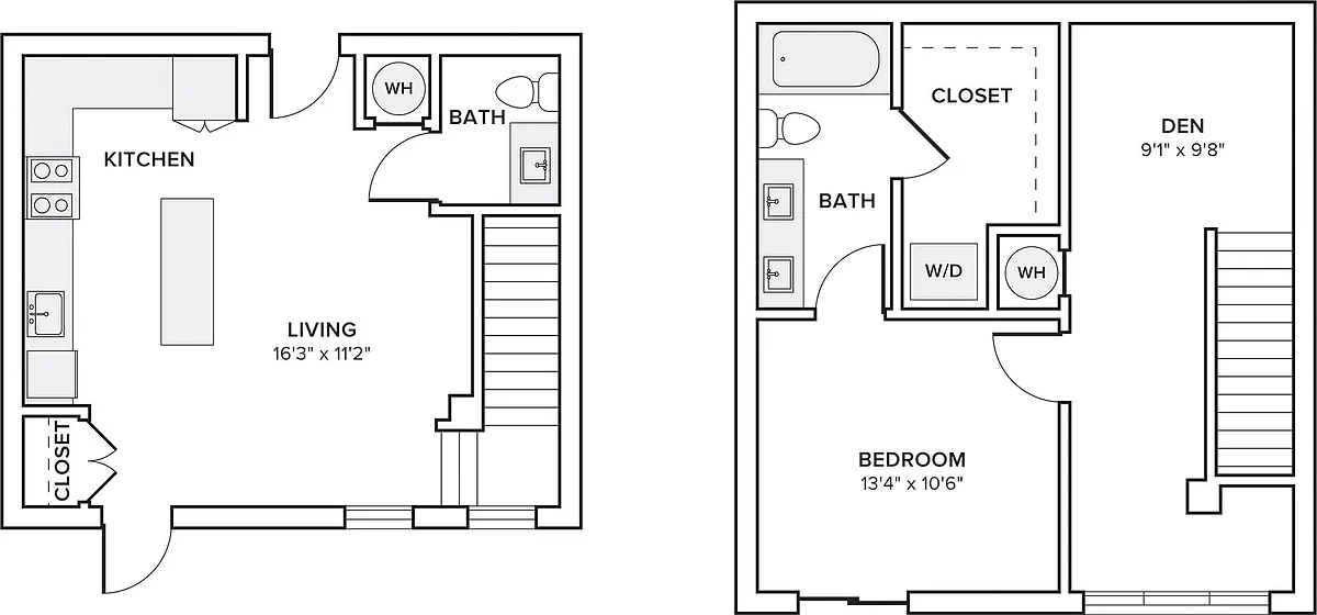 Floor plan TH2D