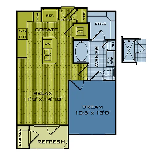 Floor plan A1