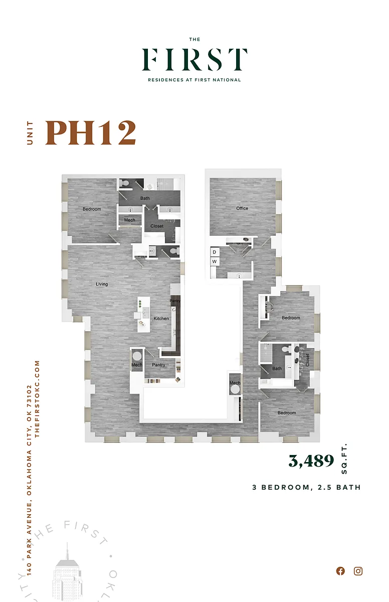 Floor plan PH12