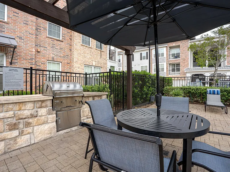 Poolside Grilling Station