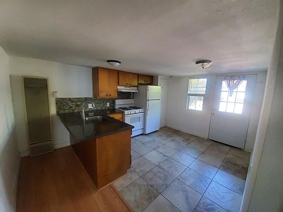 Kitchen and dining area