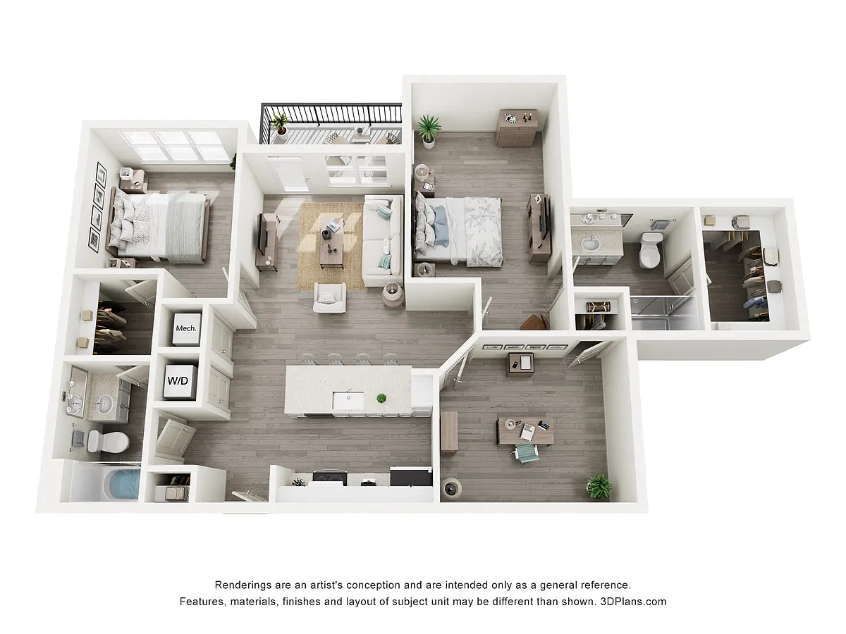 Floor plan B7