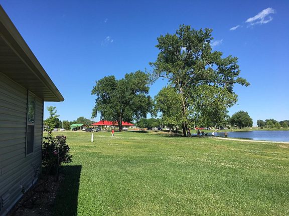 View of from back patio of park