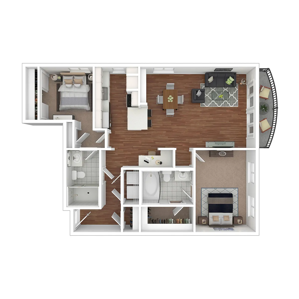 Floor plan B4