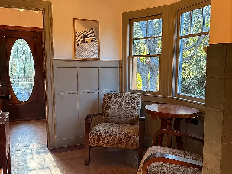 View from kitchen.