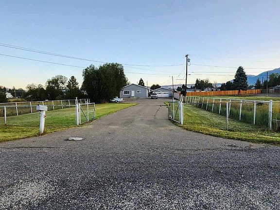 Private entrance to property, gated for security.