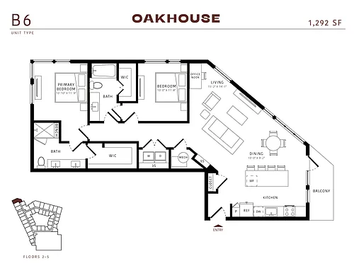 Floor plan B6
