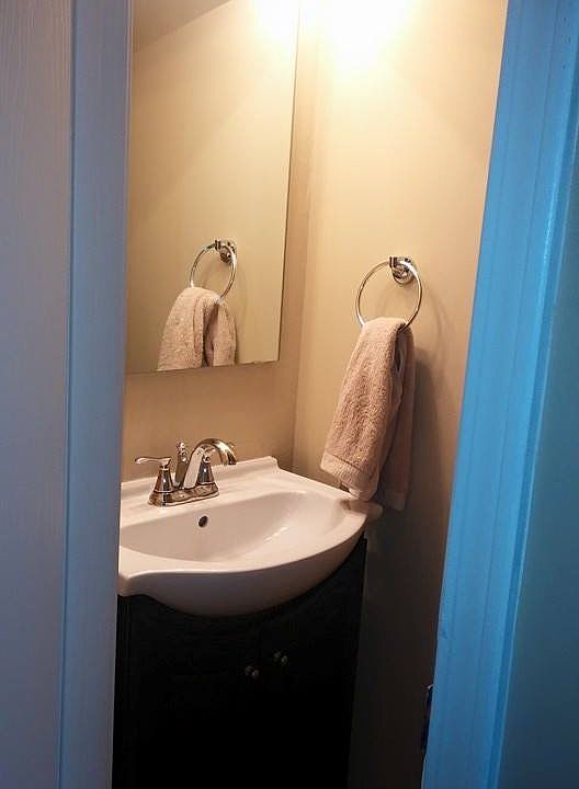 Main floor half bath