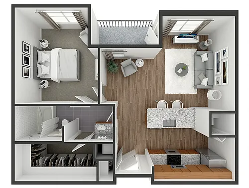 Floor plan Sasafras Small