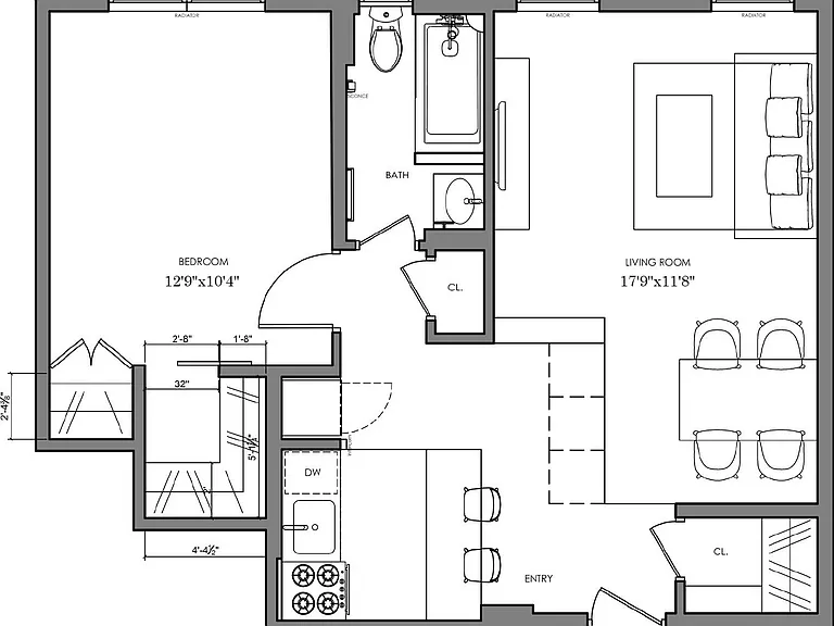 210 W 19th St #6G — Photo 2