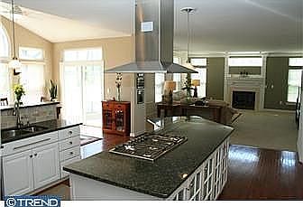 Kitchen overlooking Family Room