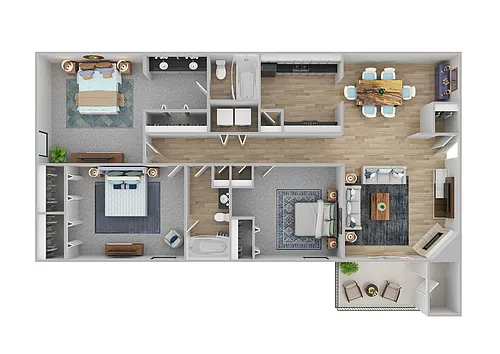 Floor plan The Magnolia