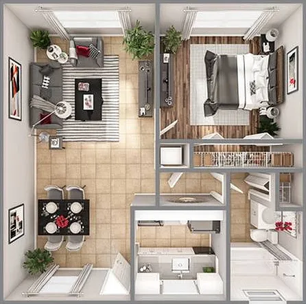 A1 One Bedroom A1 One Bedroom