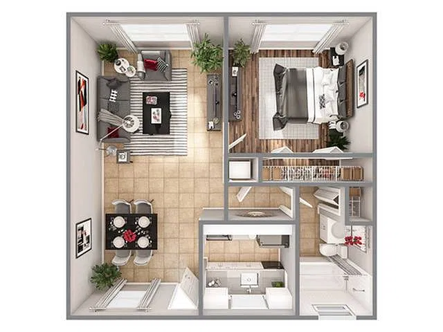 Floor plan A1
