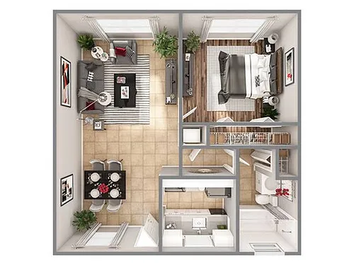 Floor plan A1