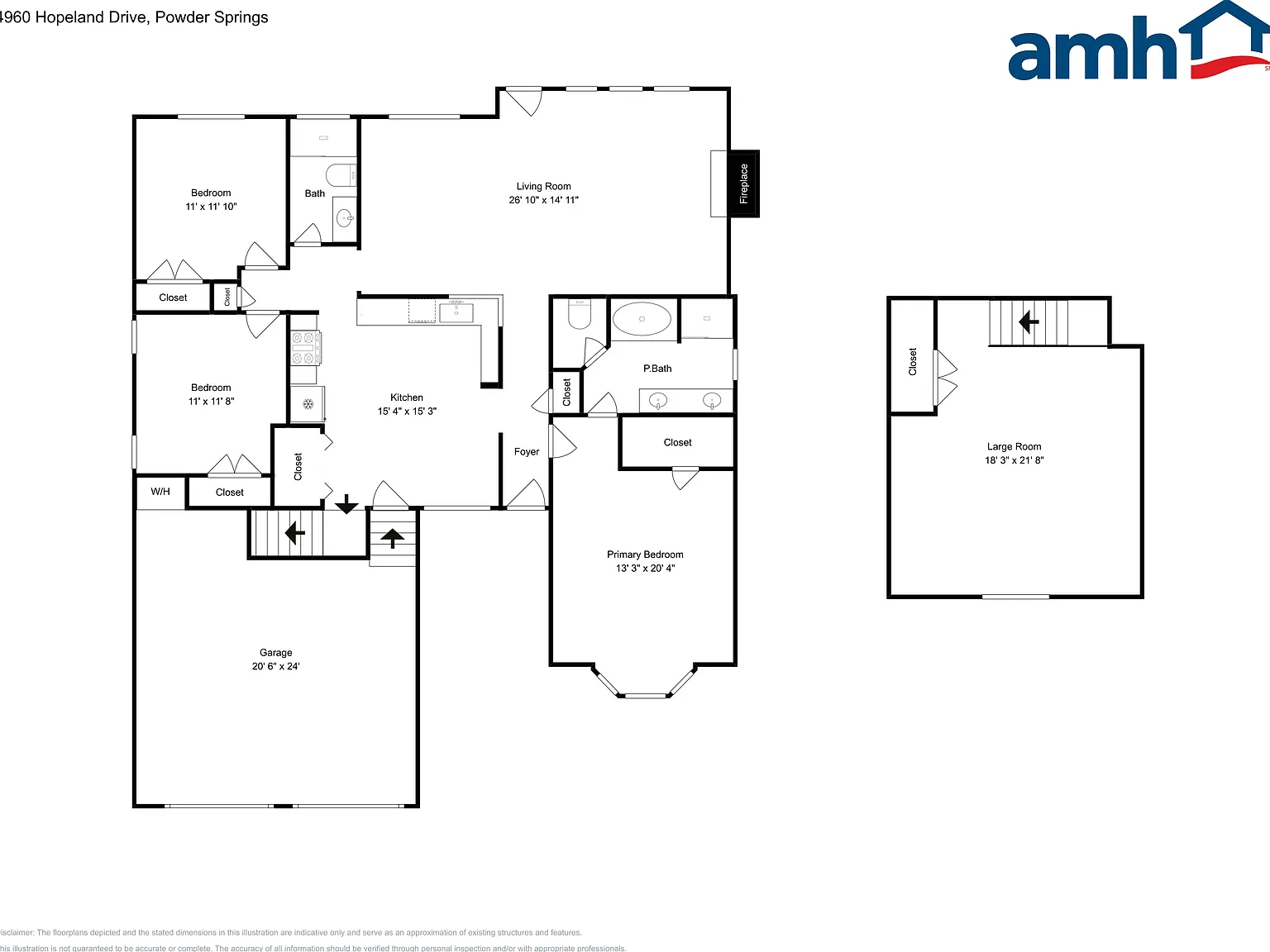 3 bed, 2.0 bath, 2054 sqft, $2,300 — Photo 2