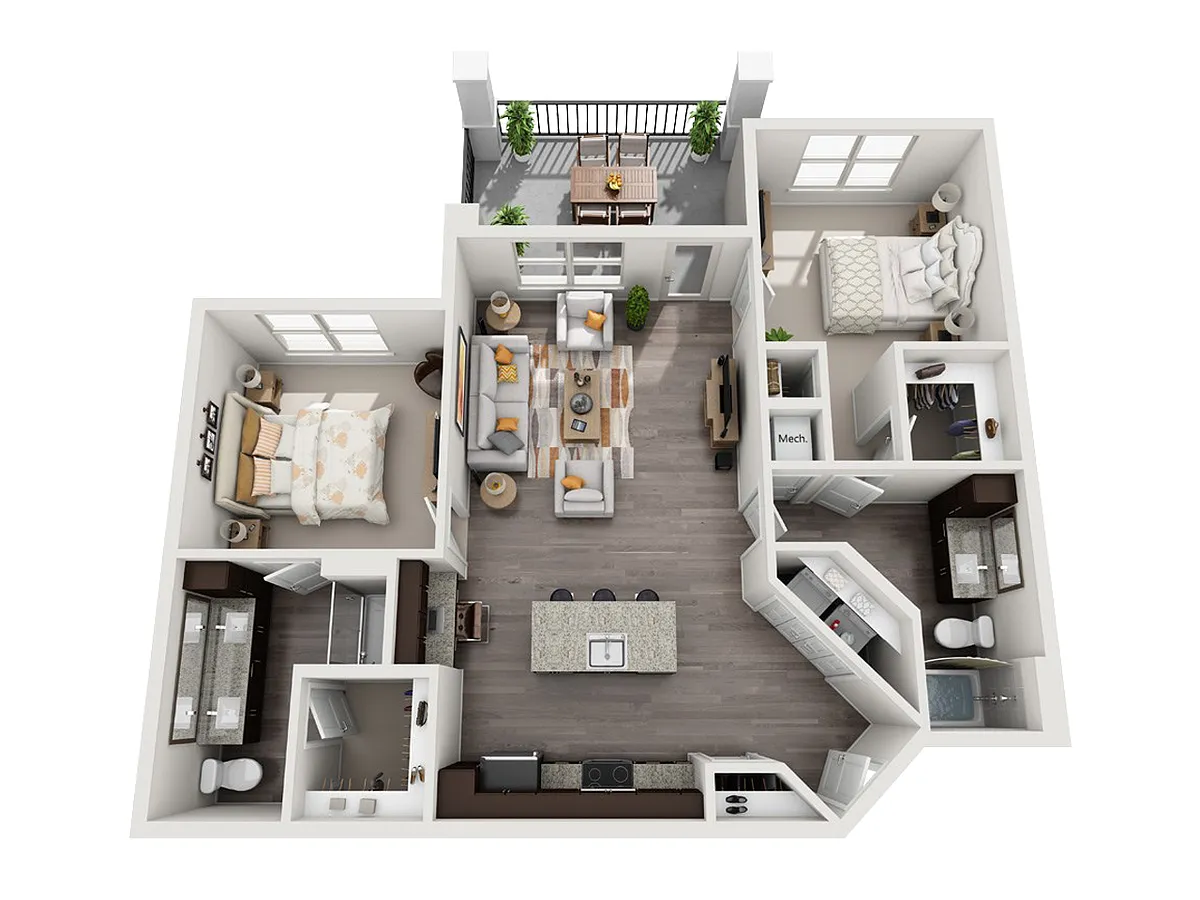 Floor plan B2