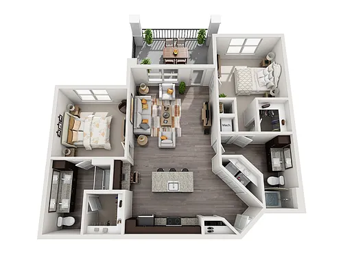 Floor plan B2