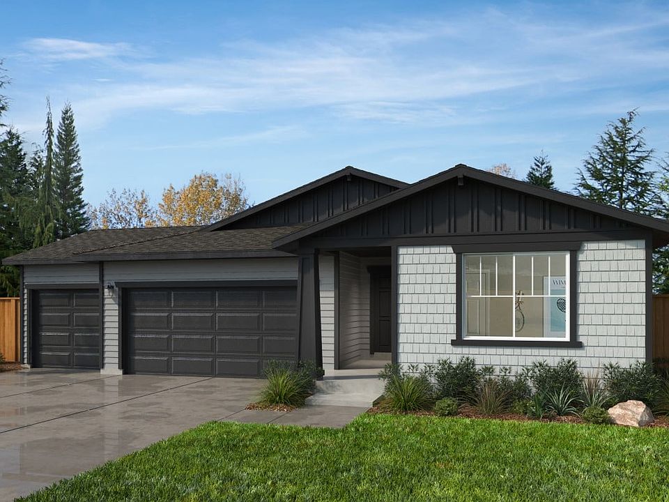 Exterior B with optional 3-car garage