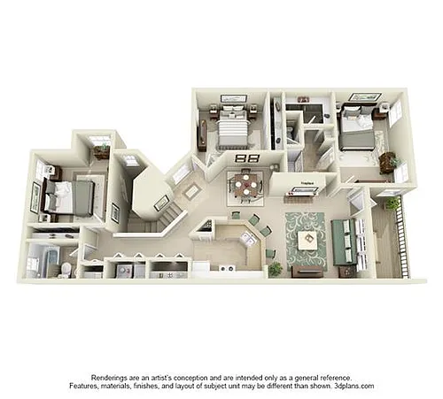 Floor plan Oleander