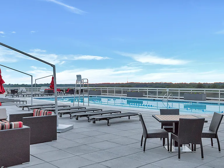 Enjoy swimming in your new rooftop pool