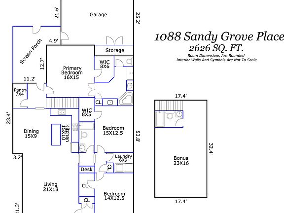 4th image of 1088 Sandy Grove Place