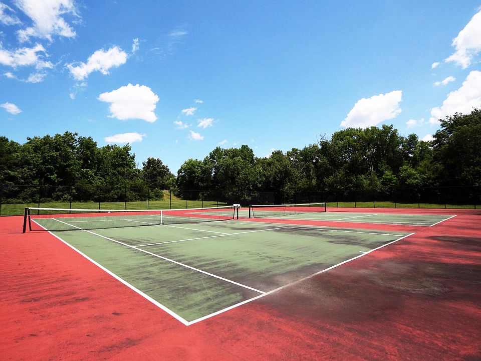 tennis courts