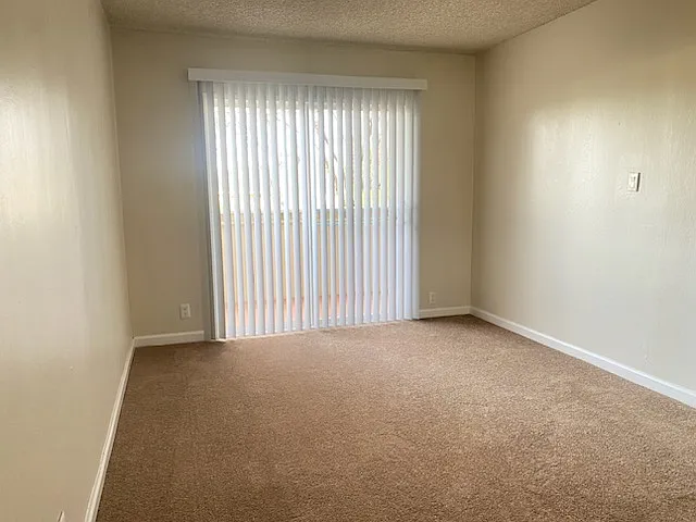 Ceiling to floor windows in 1st bedroom
