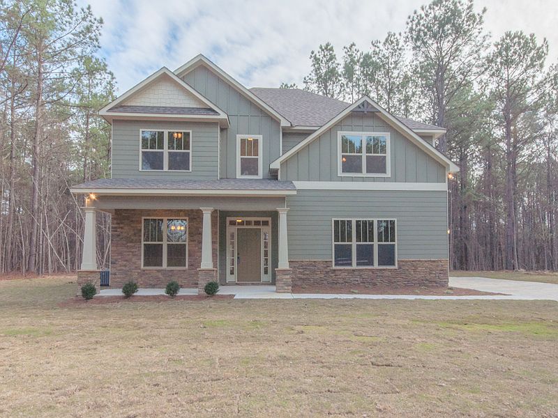 Similar finished home.