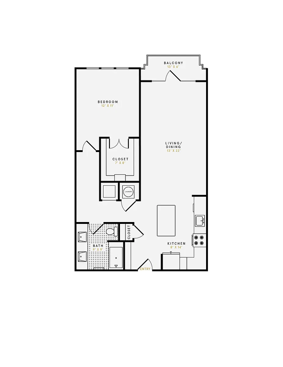 Floor plan The Marsh