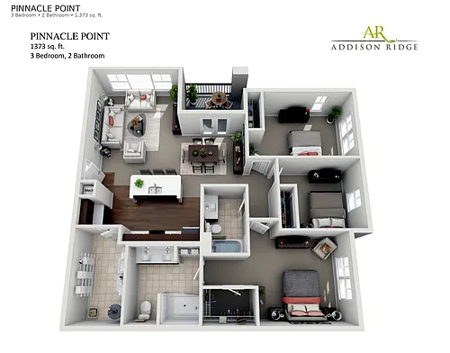 Floor plan Pinnacle Point