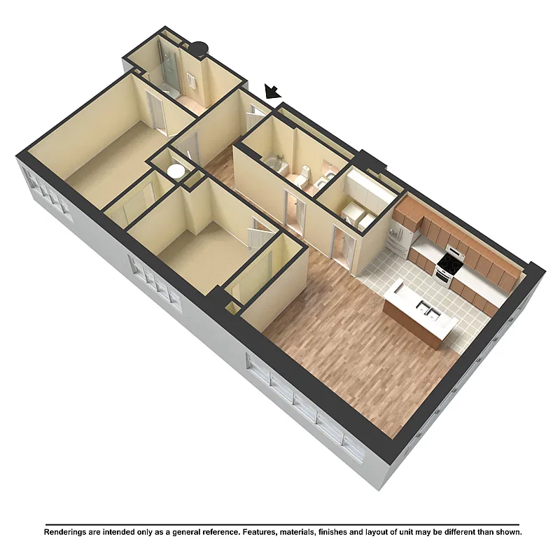 Floor plan B1