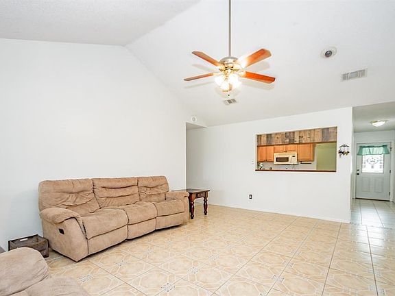 Main living area has vaulted ceiling and is light and bright!