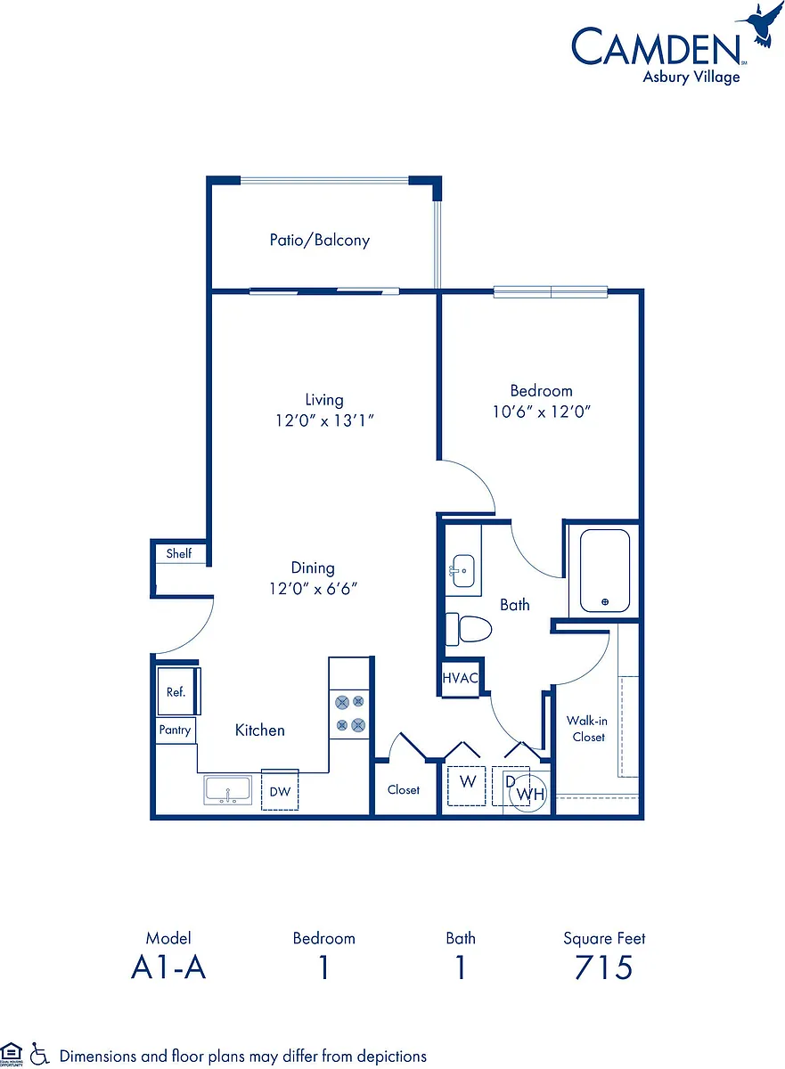 Floor plan A1-A