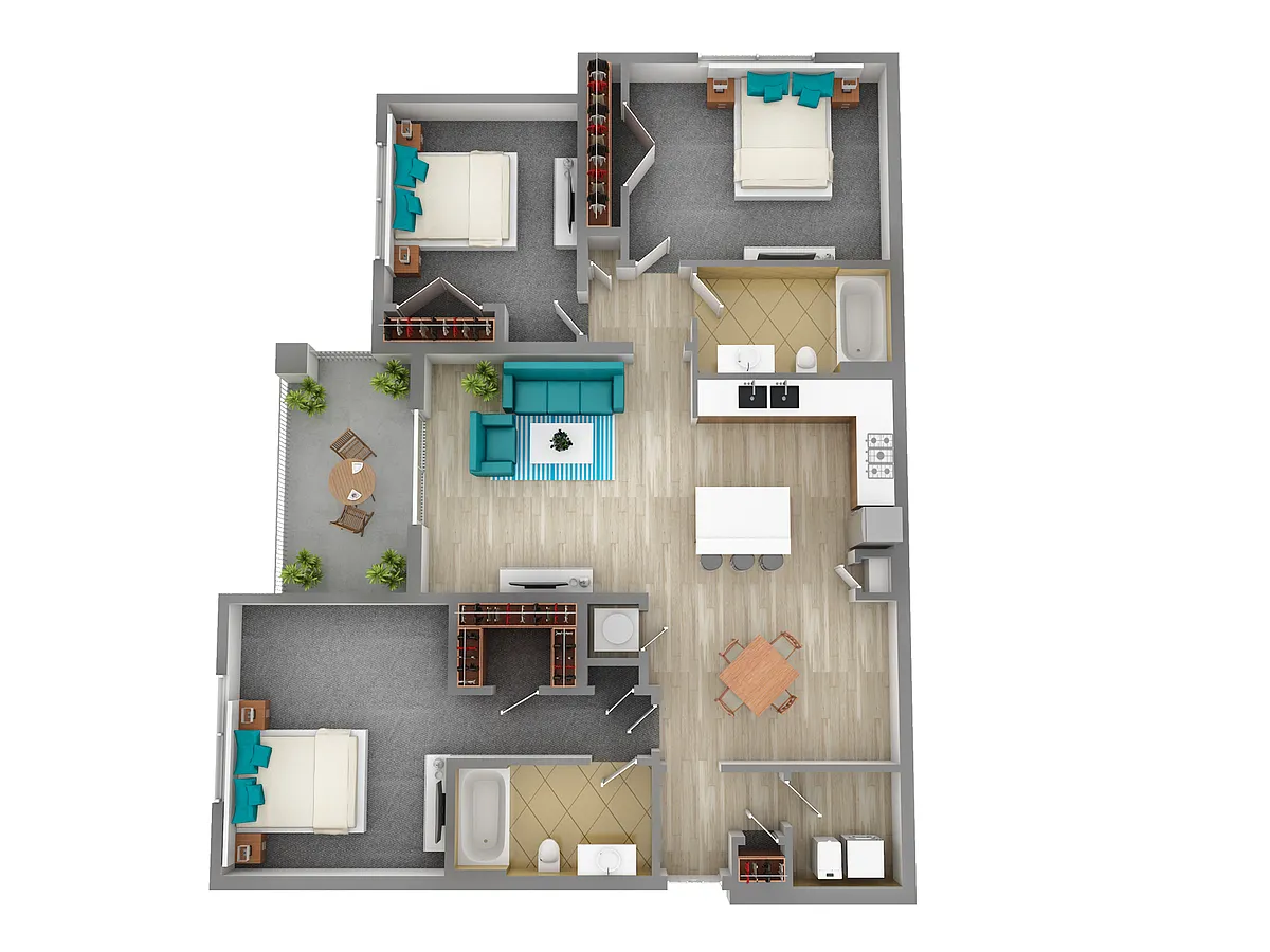 Floor plan C1