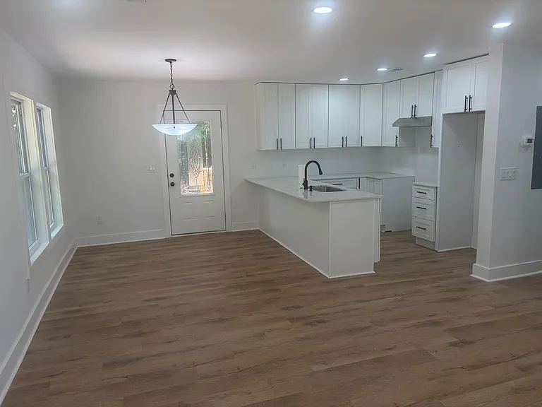dining and kitchen