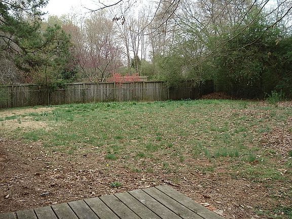 Fenced Back Yard