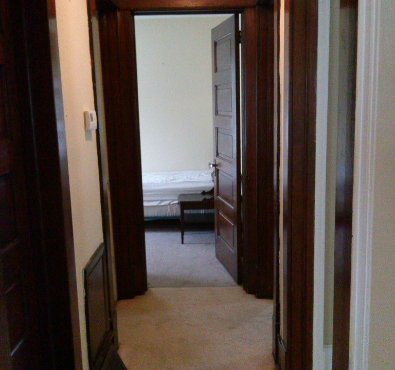 Hall to bedrooms, and bath