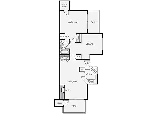 Floor plan A1